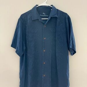 Tommy Bahama Men's Navy Floral Shirt